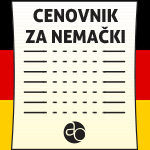 Kurs nemačkog jezika - cena