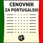 Kurs portugalskog jezika - cena