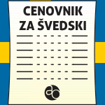 Kurs švedskog jezika - cena