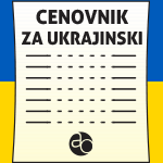 Kurs ukrajinskog jezika - cena