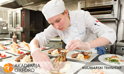 Četvrti Stepen - Kulinarski tehničar gimnazija Niš, Vanredno školovanje, Dokvalifikacije, prekvalifikacije, Akademija Oxford