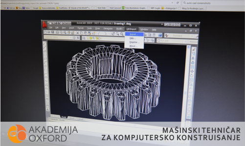 četvrti Stepen - Mašinski tehničar za kompjutersko konstruisanje Niš, vanredno školovanje, Dokvalifikacije, Prekvalifikacije, Akademija Oxford