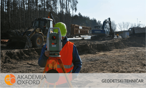 Škola za geodetskog tehničara - četvrti Stepen Kragujevac,vanredno školovanje,Dokvalifikacije,Prekvalifikacije,Akademija Oxford