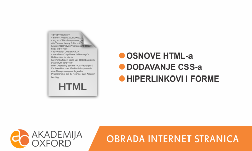 Kurs obrade internet stranica