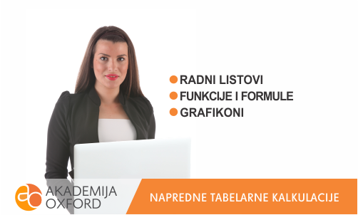 Napredne tabelarne kalkulacije - Novi Sad 