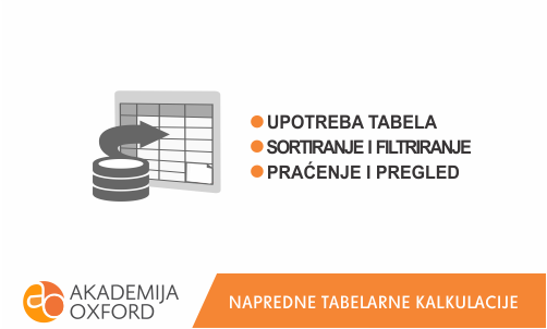 Napredne tabelarne kalkulacije - Niš