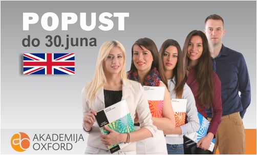 Grupni kurs engleskog, popust 50 posto - Akademija Oxford