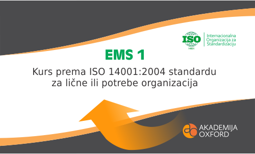 Kurs prema ISO standardu