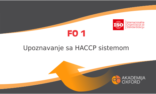 Upoznavanje sa HCCP sistemom