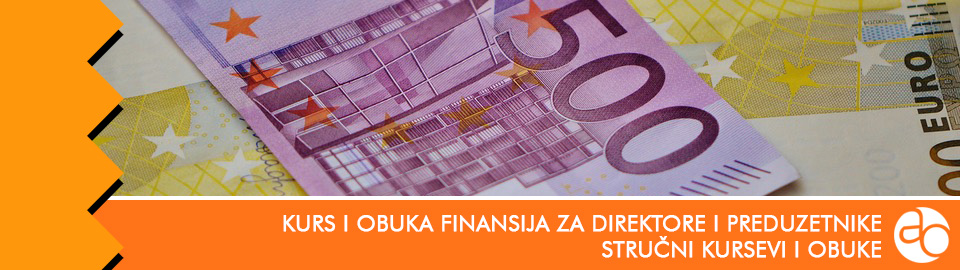 Kurs i obuka finansija za direktore i preduzetnike