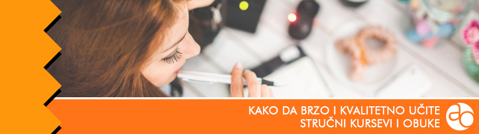 Kurs i obuka - Kako da brzo i kvalitetno učite