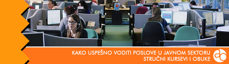 Kurs i obuka - Kako uspešno voditi poslove u javnom sektoru