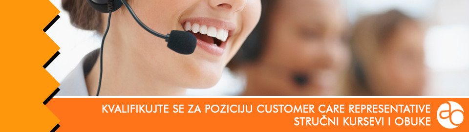 Kurs i obuka - Kvalifikujte se za poziciju Customer care representative