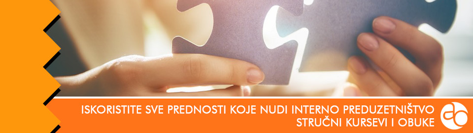 Kurs i obuka - Naučite kako da iskoristite sve prednosti koje nudi interno preduzetništvo