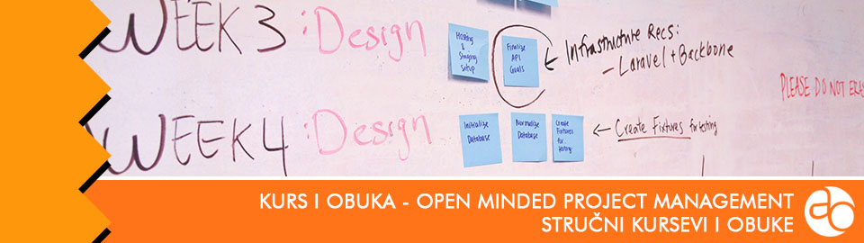 Kurs i obuka - Open minded project management