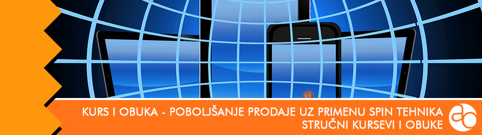 Kurs i obuka - poboljšanje prodaje uz primenu Spin tehnika