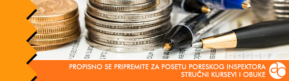 Kurs i obuka - propisno se pripremite za posetu poreskog inspektora