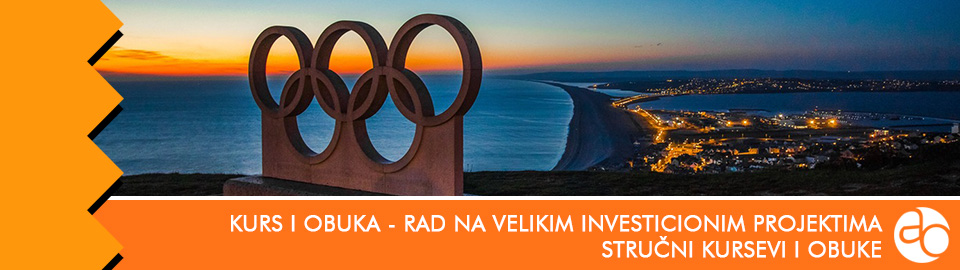 Kurs i obuka - Rad na velikim investicionim projektima