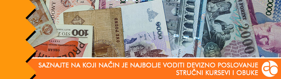 Kurs i obuka - Saznajte na koji način je najbolje voditi devizno poslovanje