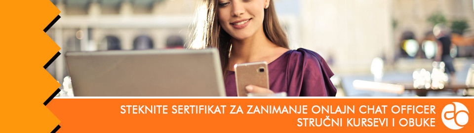 Kurs i obuka - Steknite sertifikat za zanimanje Onlajn chat officer