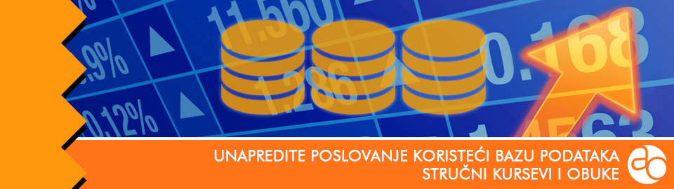 Kurs i obuka - unapredite poslovanje koristeći bazu podataka