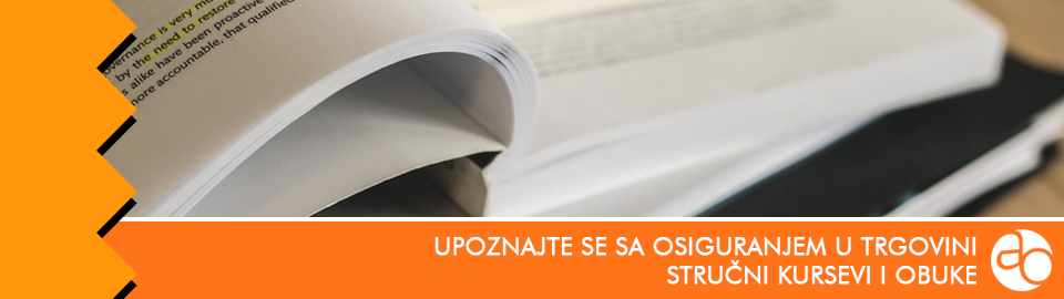 Kurs i obuka - upoznajte se sa osiguranjem u trgovini