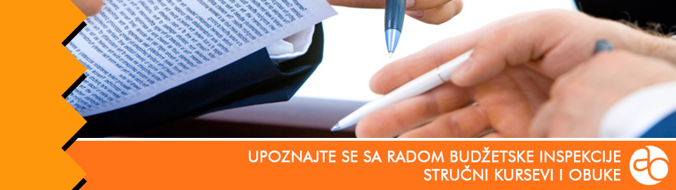 Kurs i obuka - Upoznajte se sa radom budžetske inspekcije