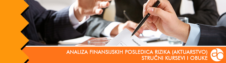 Kurs i obuka za analizu finansijskih posledica rizika (aktuarstvo)