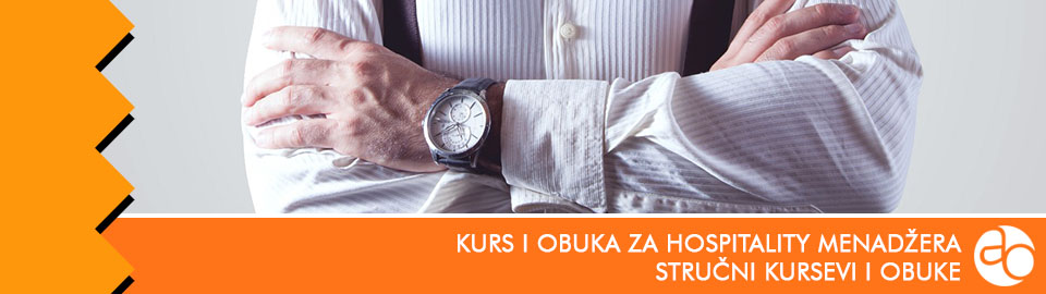 Kurs i obuka za hospitality menadžera