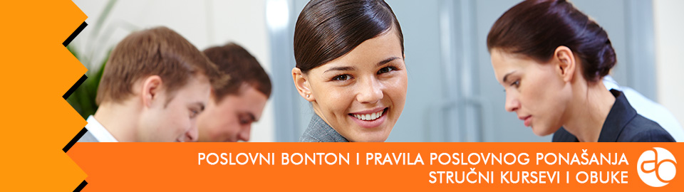 Kurs i obuka - Naučite poslovni bonton i pravila poslovnog ponašanja