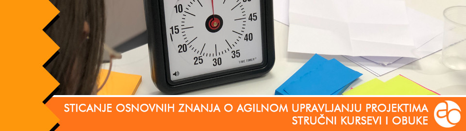 Kurs i obuka za sticanje osnovnih znanja o agilnom upravljanju projektima