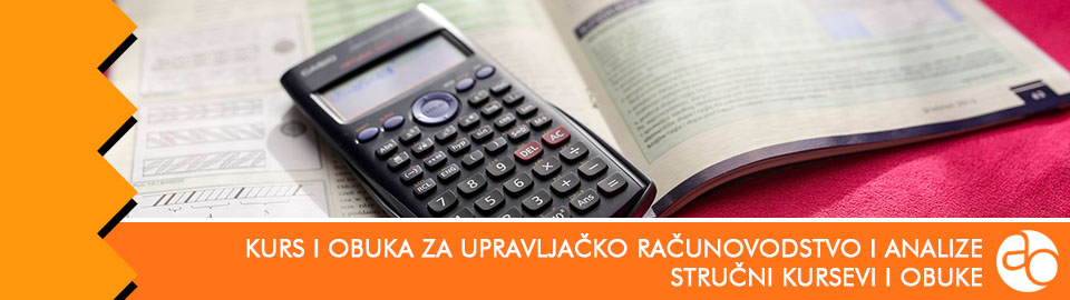 Kurs i obuka za upravljačko računovodstvo i analize