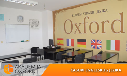 Časovi engleskog jezika - Akademija Oxford