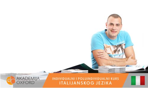 Kursevi za italijanski jezik - Individualni - Beograd - Akademija Oxford