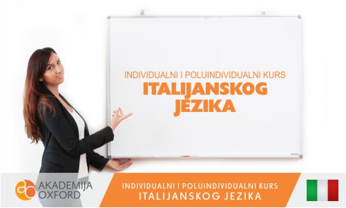 Škola italijanskog jezika - Individualni kursevi italijanskog - Akademija Oxford