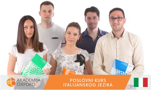 Poslovni kurs italijanskog jezika - Škola italijanskog jezika Beograd - Akademija Oxford