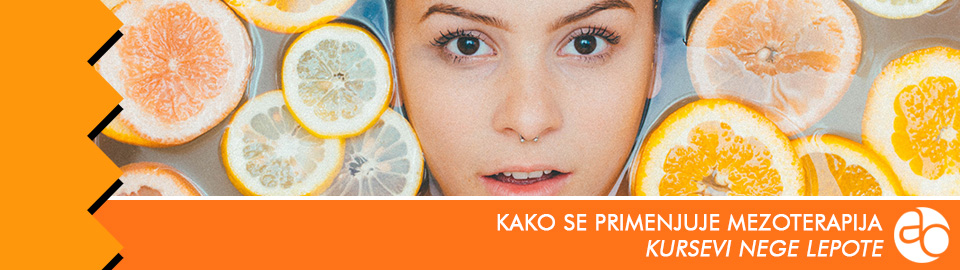 Kurs i obuka - kako se primenjuje mezoterapija