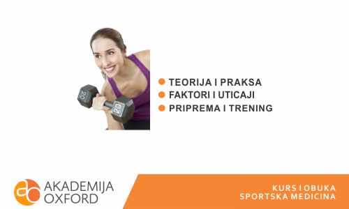 Kurs za sportsku medicinu - Akademija Oxford