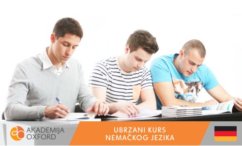 Škola nemačkog jezika - Ubrzani kurs - Akademija Oxford