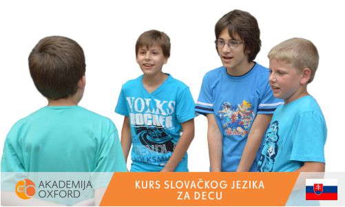 Kursevi i Škola slovačkog jezika za decu Beograd - Akademija Oxford