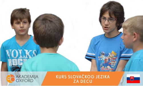 Kurs slovačkog jezika za decu - Akademija Oxford