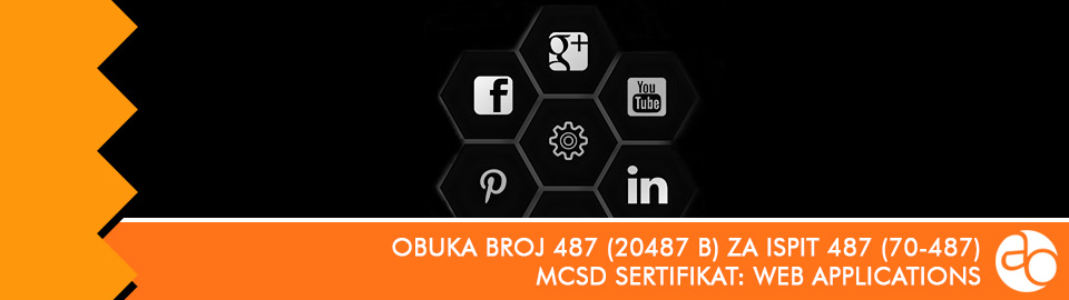 MCSD: Web Applications: obuka broj 487 (20487 B) za ispit 487 (70 - 487)