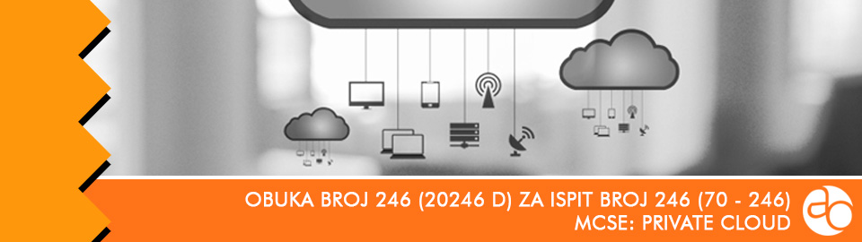 MCSE: Private Cloud: obuka broj 20246 D za ispit broj 70 - 246