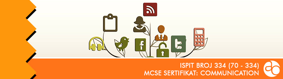 MCSE: Communication: ispit broj 70 - 334