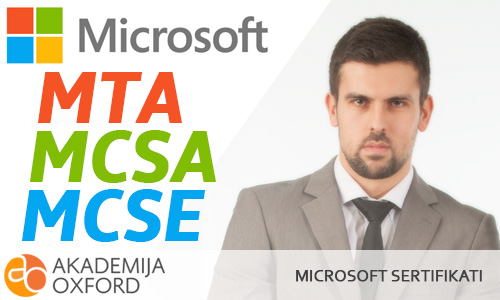 Microsoft sertifikati, Novi Sad - Akademija Oxford