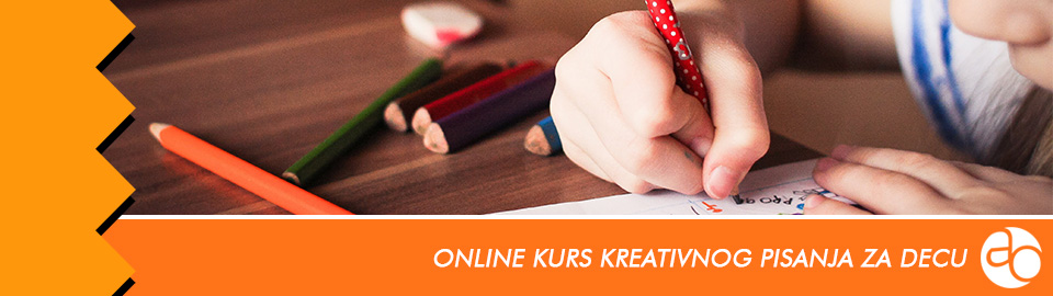 Online kurs kreativnog pisanja za decu