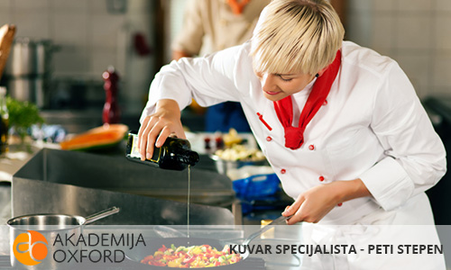 Škola za kuvara specijalistu - Peti Stepen Novi Sad, Vanredno školovanje, Dokvalifikacije, prekvalifikacije, Akademija Oxford