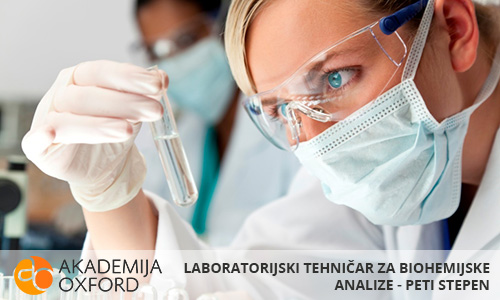 Škola za laboratorijske tehničare za biohemijske analize - Peti Stepen Novi Sad,vanredno školovanje,Dokvalifikacije,Prekvalifikacije,Akademija Oxford