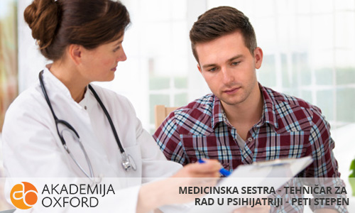 Srednja Škola - Peti Stepen - Škola za medicinske sestre tehničare za rad u psihijatriji Beograd,vanredno školovanje,Dokvalifikacije,Prekvalifikacije,Akademija Oxford