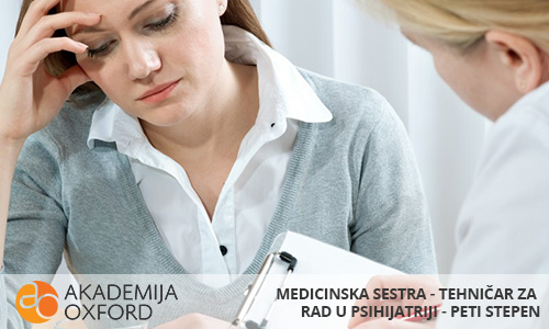 Srednja škola - Medicinska sestra tehničar za rad u psihijatriji - Peti Stepen Niš,vanredno školovanje,dokvalifikacije,prekvalifikacije,Akademija Oxford